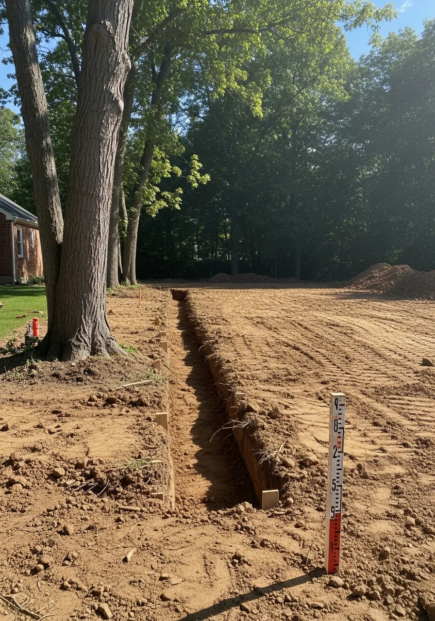 Service professional and homeowner reviewing completed work at a York property with visible satisfaction.